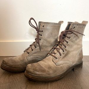 Frye Veronica Combat Boots